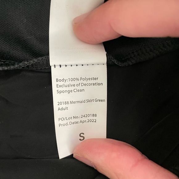 Mermaid costume skirt - Picture 5 of 10